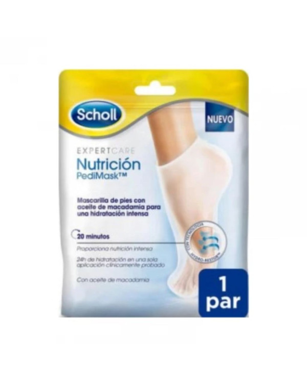 Scholl Pedimask Máscara de Pés 1 par