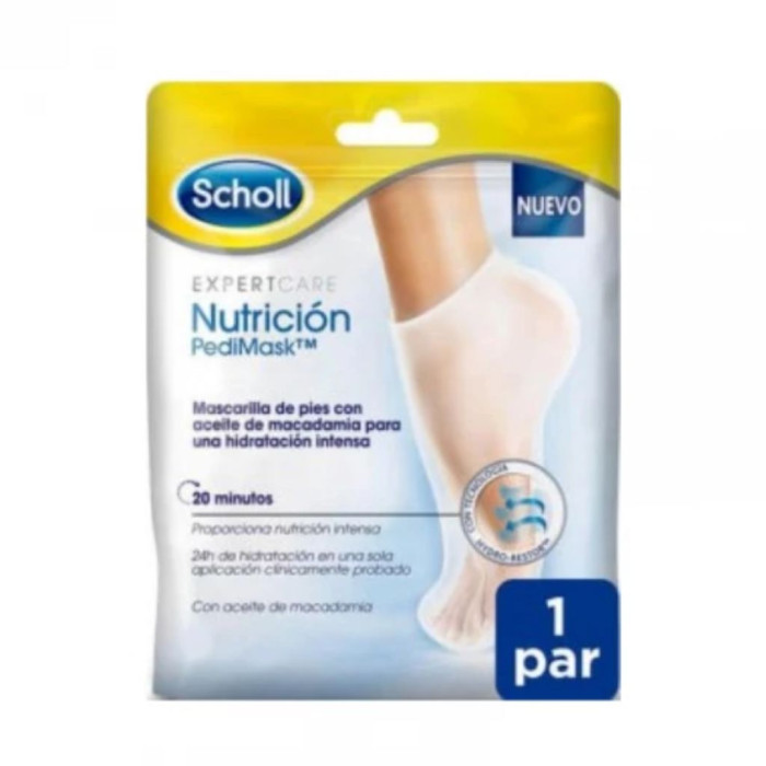 Scholl Pedimask Máscara de Pés 1 par