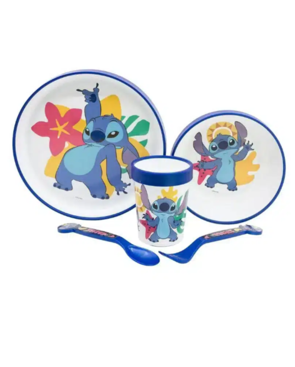 STITCH CONJUNTO PREMIUM REFEIÇÃO 5 PEÇAS