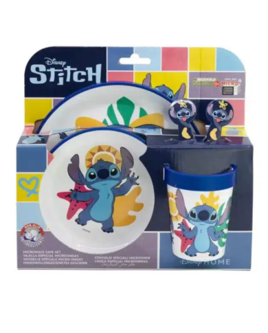 STITCH CONJUNTO PREMIUM REFEIÇÃO 5 PEÇAS