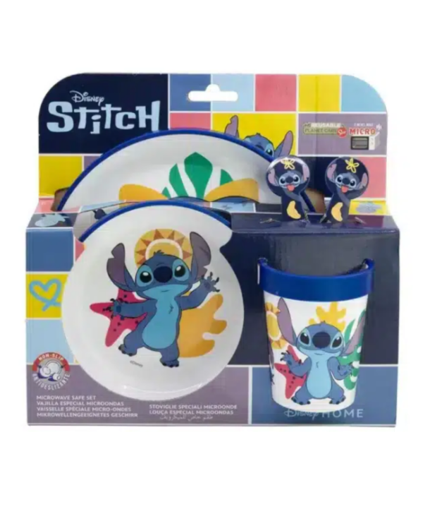 STITCH CONJUNTO PREMIUM REFEIÇÃO 5 PEÇAS
