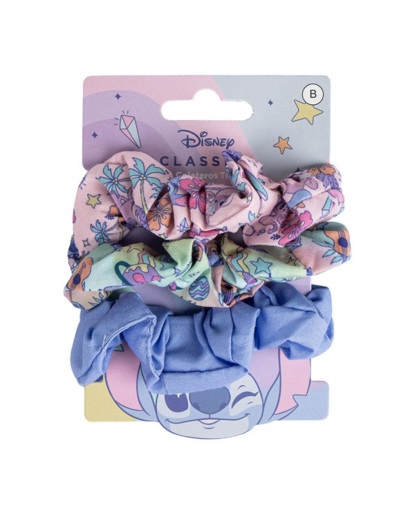 STITCH ELASTICO CABELO 3 PEÇAS
