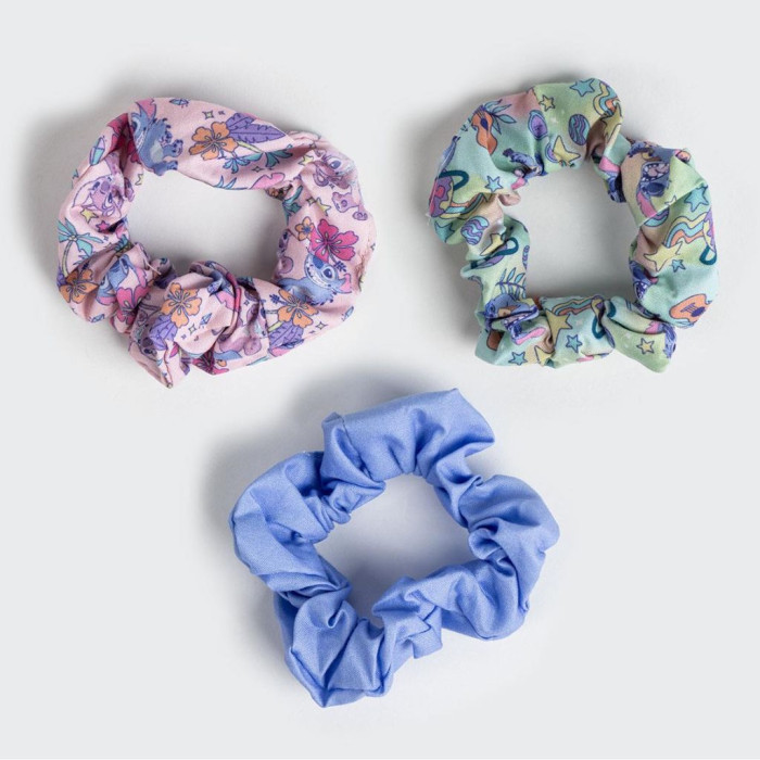 STITCH ELASTICO CABELO 3 PEÇAS