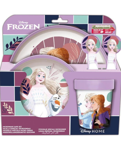 FROZEN CONJUNTO PREMIUM REFEIÇÃO 5 PEÇAS