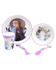 FROZEN CONJUNTO PREMIUM REFEIÇÃO 5 PEÇAS