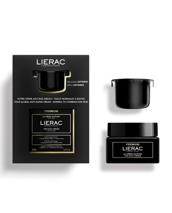 LIERAC PREMIUM CREME SEDOSO 50ML OFERTA RECARGA 50ML