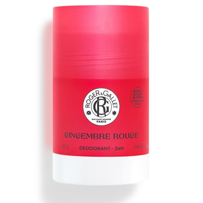 ROGER & GALLET GINGEMBRE ROUGE DESODORIZANTE SÓLIDO 50g