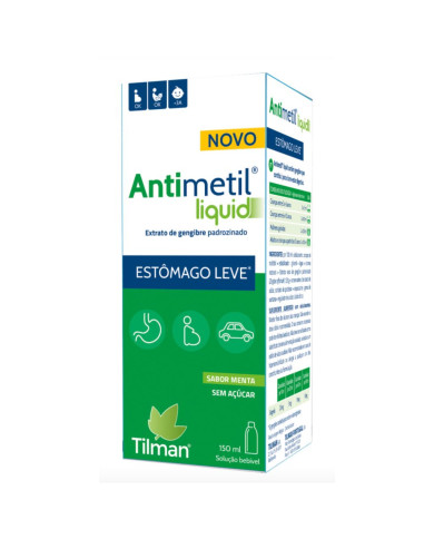 ANTIMETIL LIQUID ESTÓMAGO LIGERO 150ML SOLUCIÓN ORAL