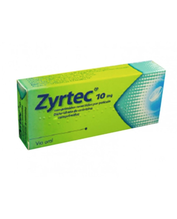 ZYRTEC 10MG 7 COMPRIMIDOS