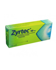 ZYRTEC 10MG 7 COMPRIMIDOS