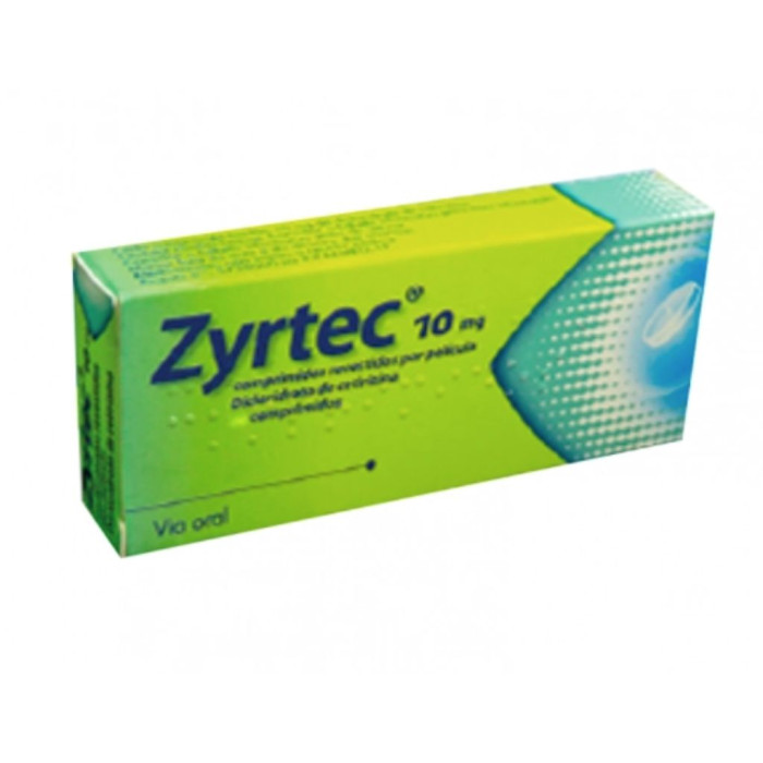 ZYRTEC 10 MG 7 TABLETAS