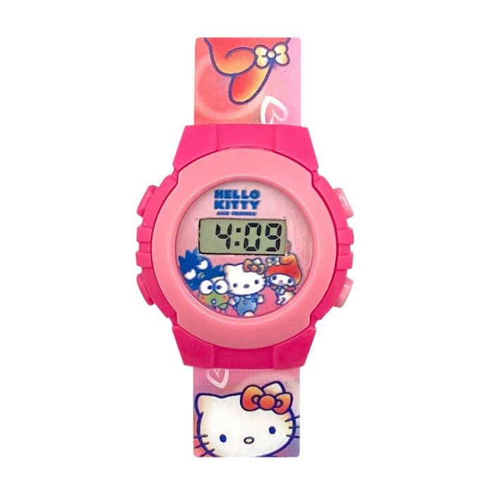 RELOJ DIGITAL DE HELLO KITTY Y SUS AMIGOS