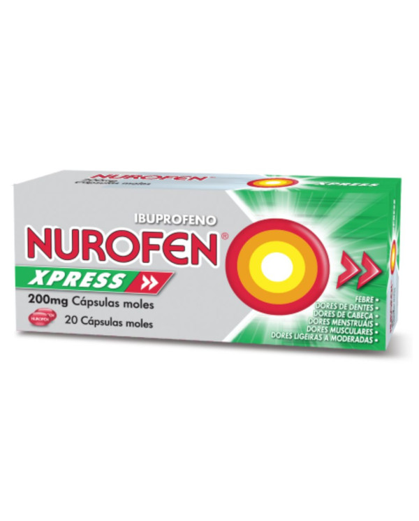 CÁPSULAS BLANDAS DE NUROFEN XPRESS 200 mg