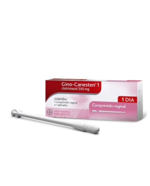 GINO CANESTEN 1  500MG - 1 CÁPSULA MOLE VAGINAL