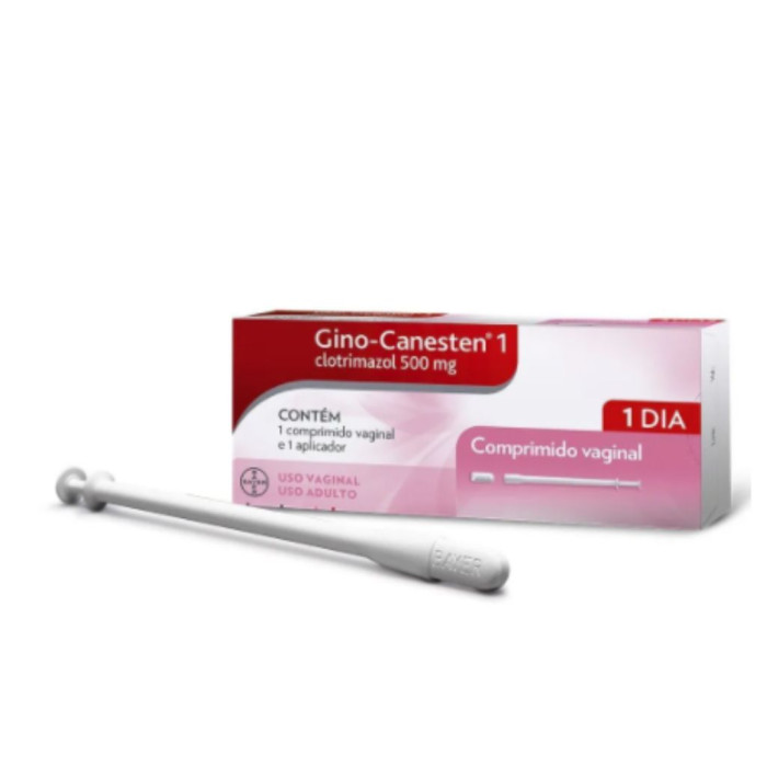 GINO CANESTEN 1  500MG - 1 CÁPSULA MOLE VAGINAL