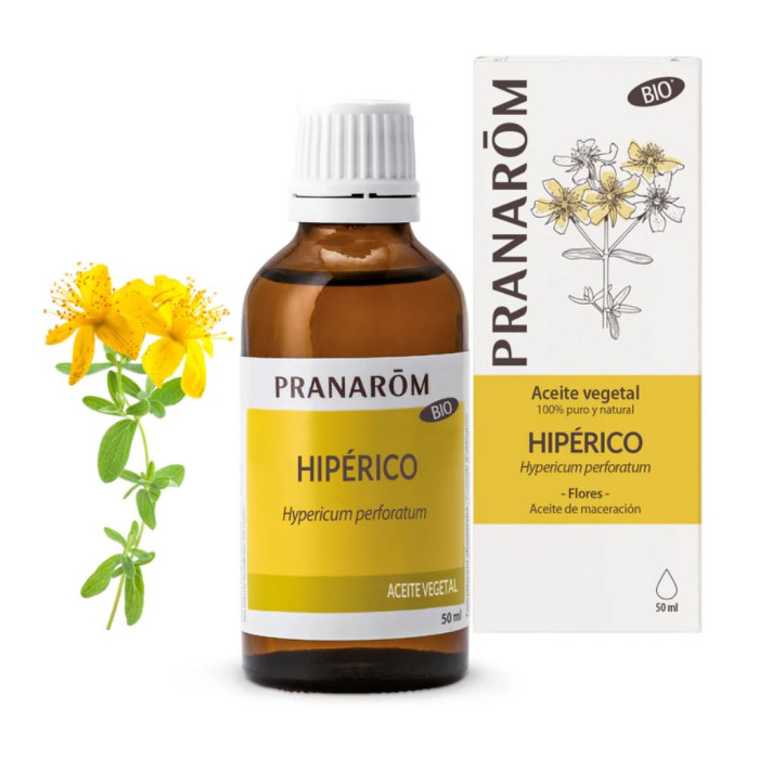 PRANAROM ÓLEO VEGETAL HIPERICÃO 50ML