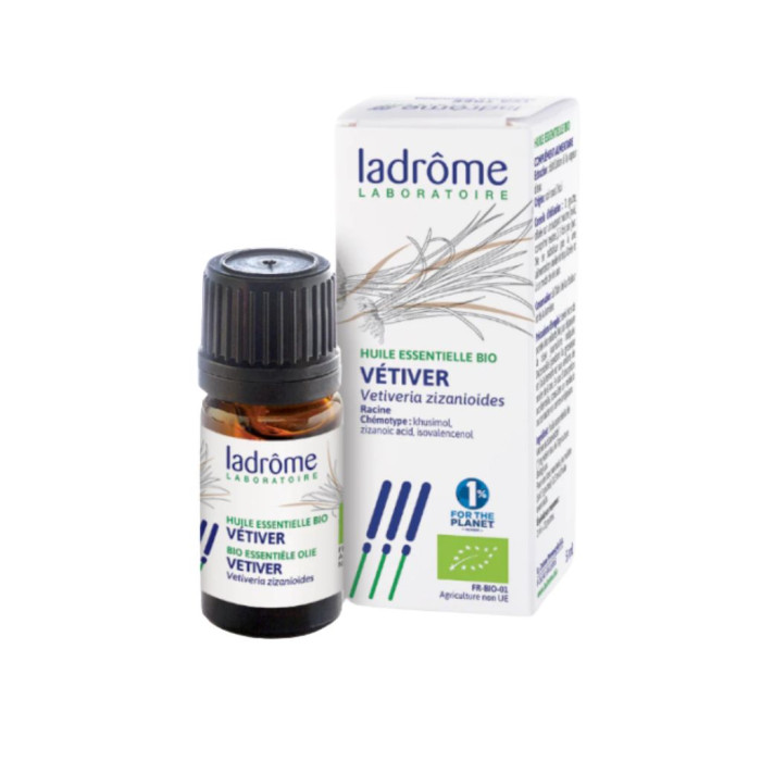 LADRÔME ÓLEO ESSENCIAL VETIVER BIO 5ML