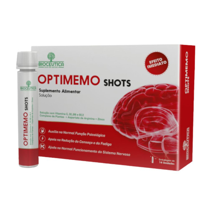 OPTIMEMO SHOTS SOLUÇÃO EM FRASCO DE 25ML X 14 UNID BIOCÊUTICA
