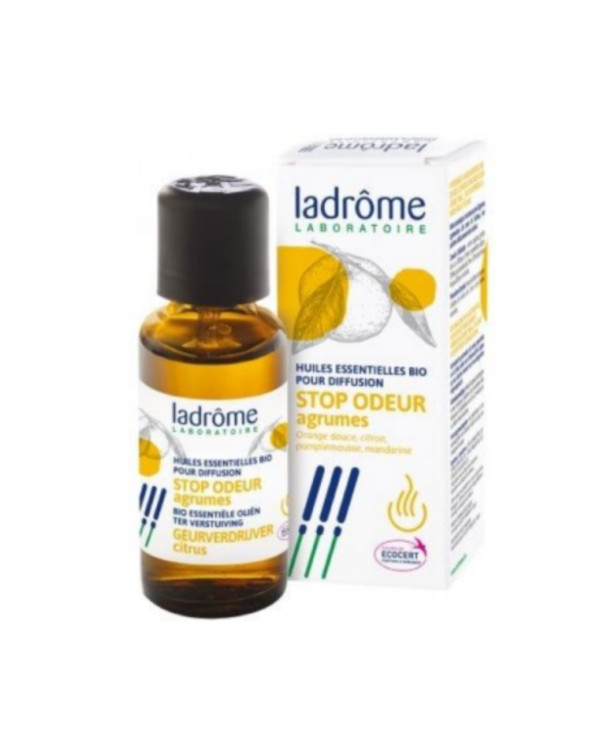 LADRÔME STOP ODORES - CITRINOS MISTURA ÓLEOS ESSENCIAIS BIO 10ML