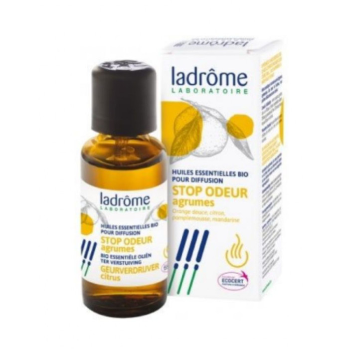 LADRÔME STOP ODORES - CITRINOS MISTURA ÓLEOS ESSENCIAIS BIO 10ML