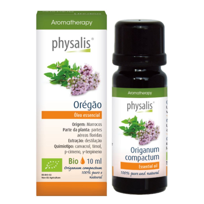 PHYSALIS ÓLEO ESSENCIAL DE ORÉGÃO BIO 10ML