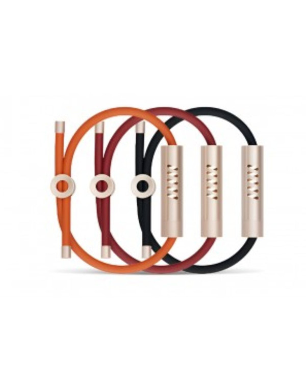 PULSERA BYEPIC CON BORDE AROMÁTICO Y CORDÓN DE GRANADA