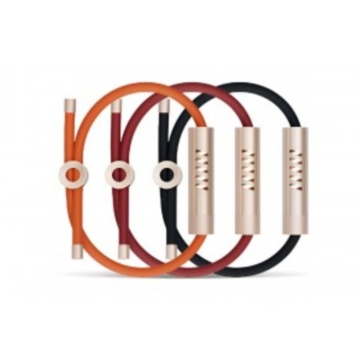 PULSERA BYEPIC CON BORDE AROMÁTICO Y CORDÓN DE GRANADA