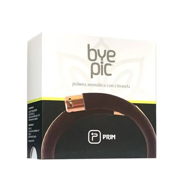 PULSERA DE CITRONELA Bye Pic NEGRA