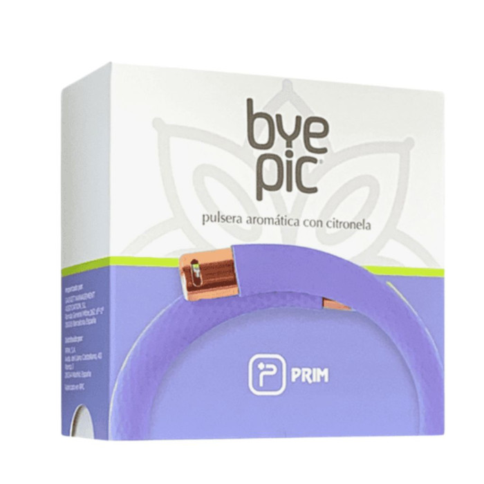 PULSERA MOSQUITOS CITRONELLA MALVA