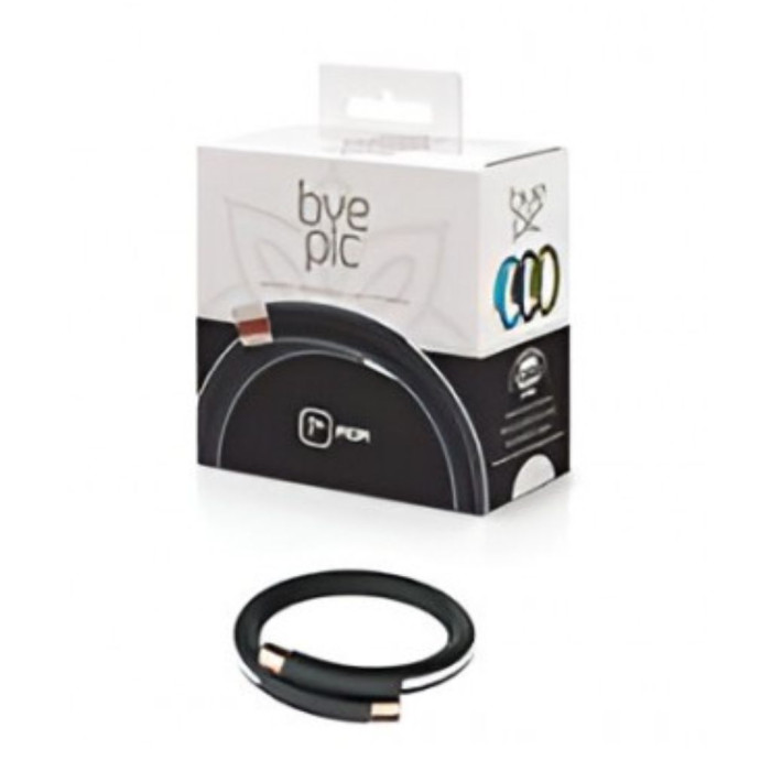 PULSERA  AROMÁTICA PRIM Byepic ADULTO NEGRA/BLANCO