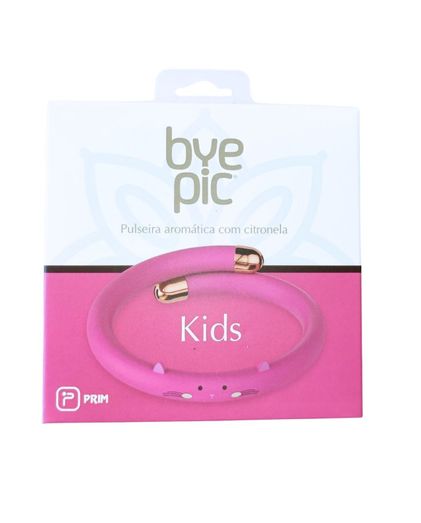 PULSERA AROMÁTICA CON CITRONELA NIÑOS ROSA