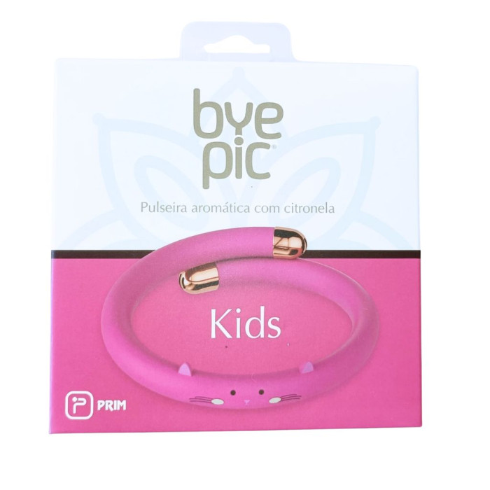 PULSERA AROMÁTICA CON CITRONELA NIÑOS ROSA