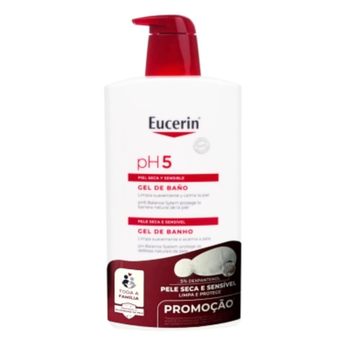 EUCERIN PH5 GEL BANHO PELE SENSÍVEL 1000ML