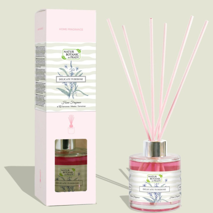 NATUR BOTANIC MIKADO DELICATE TUBEROSE HOME FRAGRANCE 130ML