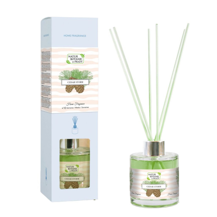 NATUR BOTANIC MIKADO CEDAR STORM HOME FRAGRANCE 130ML