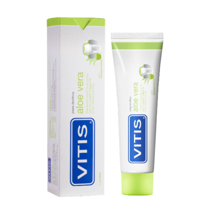VITIS Aloe Vera Maçã-Menta Pasta Dentífrica 100ml