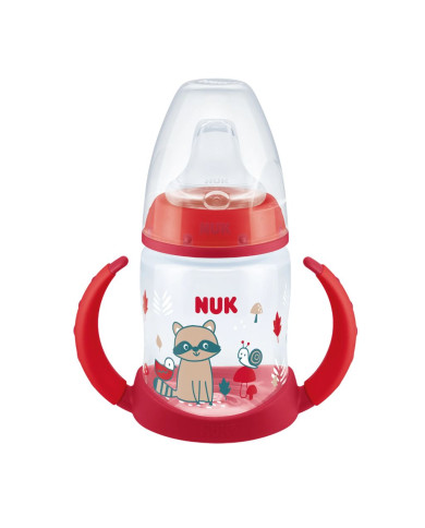 NUK BIBERÃO APRENDIZAGEM  VERMELHO 6-18M 150ML