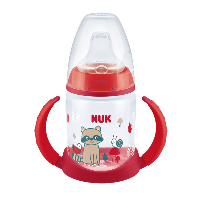 NUK BIBERÃO APRENDIZAGEM  VERMELHO 6-18M 150ML