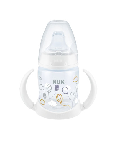 NUK BIBERÃO APRENDIZAGEM BRANCO 6-18M 150ML