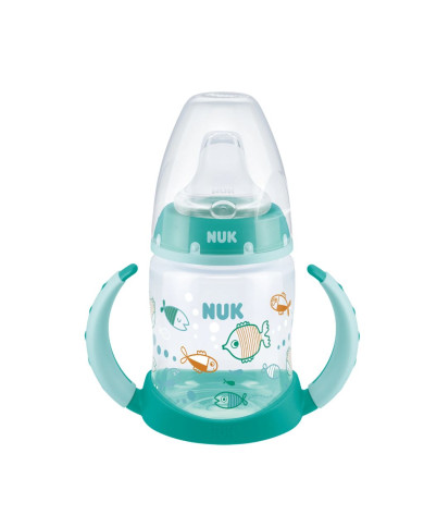 BIBERÓN DE ENTRENAMIENTO NUK GREEN 6-18 MESES 150 ML