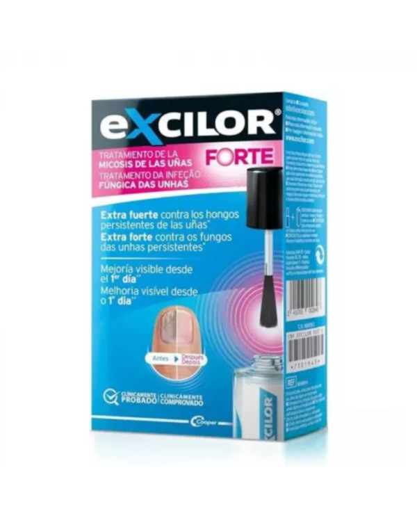 ESMALTE PARA HONGOS DE UÑAS EXCILOR FORTE - 30 ml