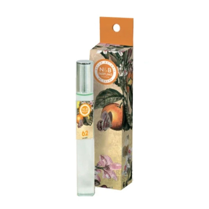 N&B PERFUME ROLL-ON UNISSEX LEMON &  SANDALWOOD Nº 62 R7  12ML