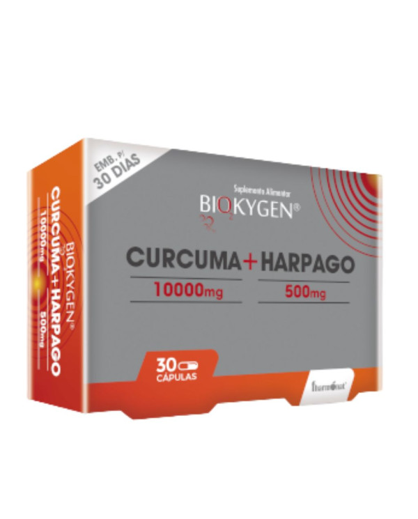 BIOKYGEN CURCUMA + HARPAGO – 30 CÁPSULAS - FHARMONAT