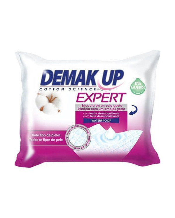 TOALLITAS DESMAQUILLANTES PARA ROSTRO Y OJOS