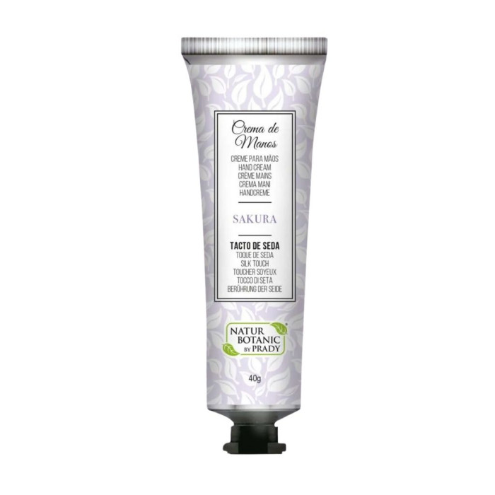CREMA DE MANOS NATUR BOTANIC SILK TOUCH 40g SAKURA