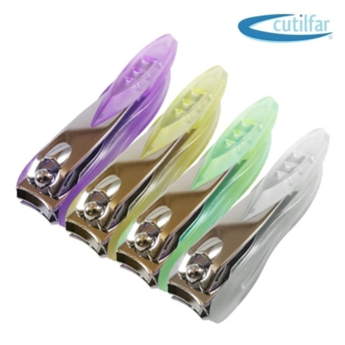 CORTA UNHAS DE BOLSO COM CAIXA AZUL 1UNID