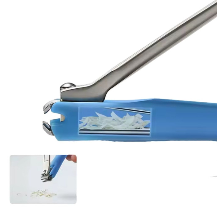 CORTA UNHAS DE BOLSO COM CAIXA AZUL 1UNID