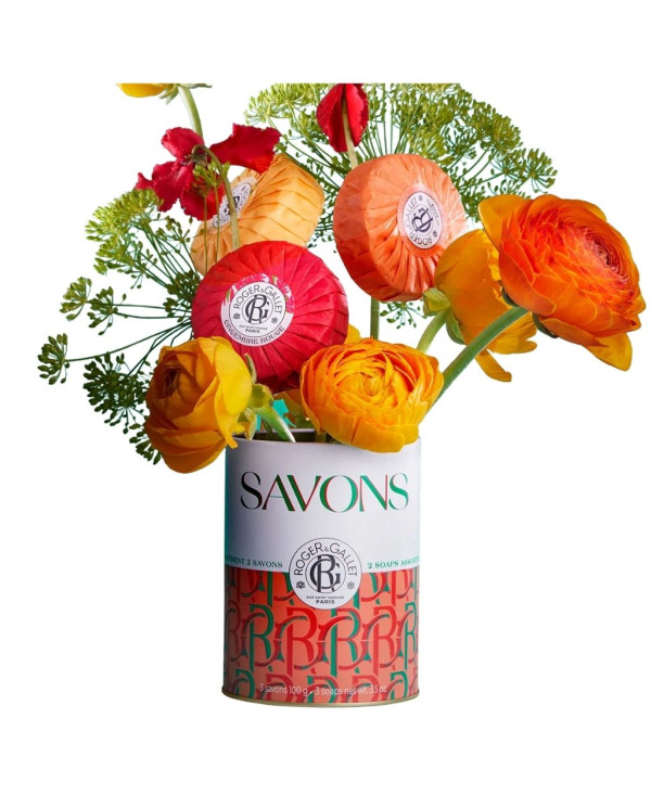 ROGER & GALLET  COFFRET  POP ORANGE 3x100g