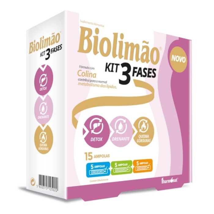 Biolimão KIT 3 Fases – 15 ampolas – Fharmonat