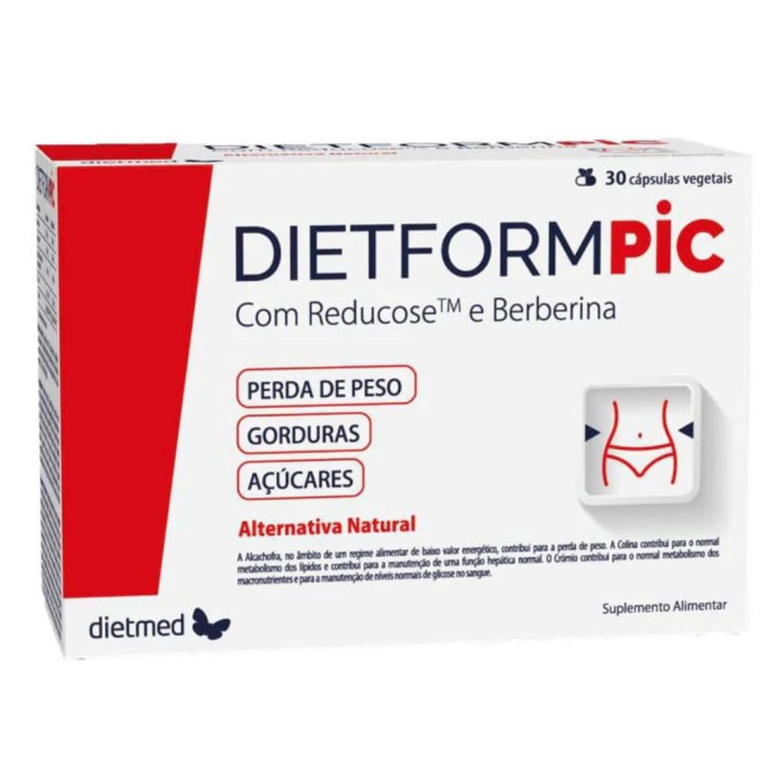 DIETFORM PIC 30 CÁPSULAS VEGETAIS DIETMED